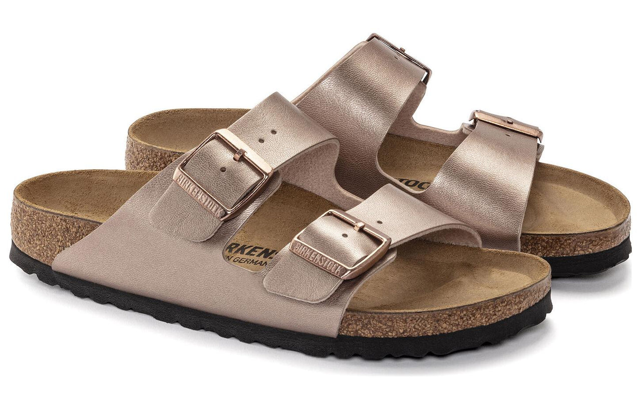 (WMNS) Birkenstock Arizona Birko-Flor Narrow Fit Sandals 'Copper' 1023960