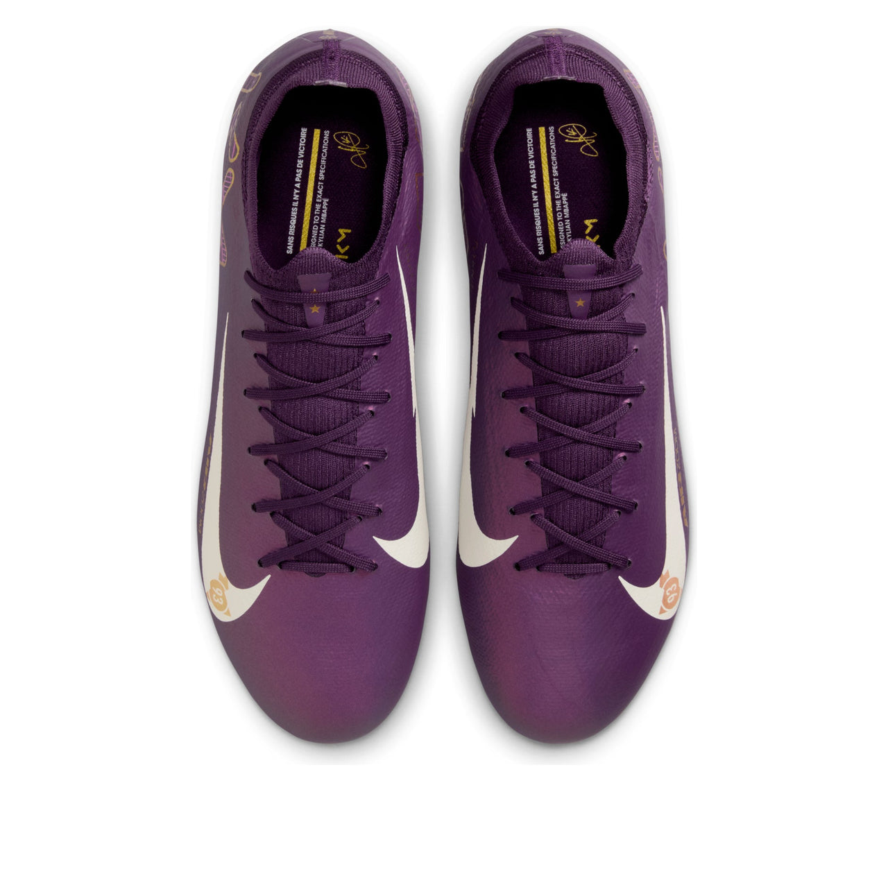 Nike Mercurial Vapor 16 Pro FG 'Kylian Mbapp-Grand Purple Pale Ivory' FQ8689-500