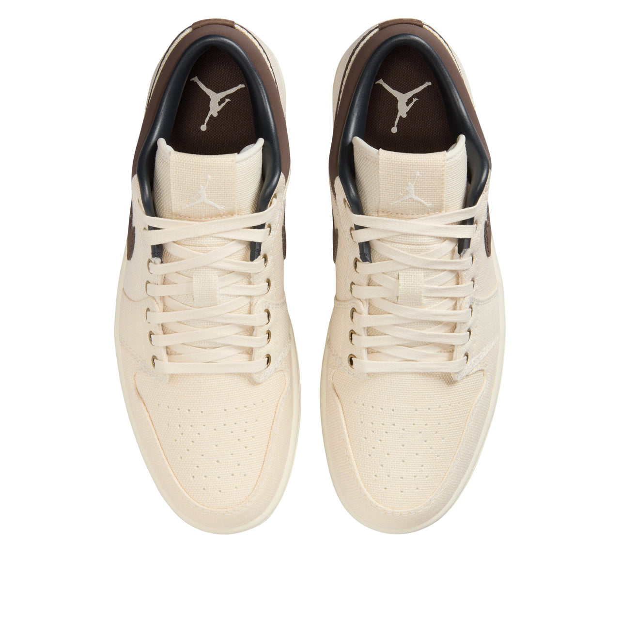Air Jordan 1 Low Premium 'Pale Ivory Off Noir Baroque Brown' IB8058-110