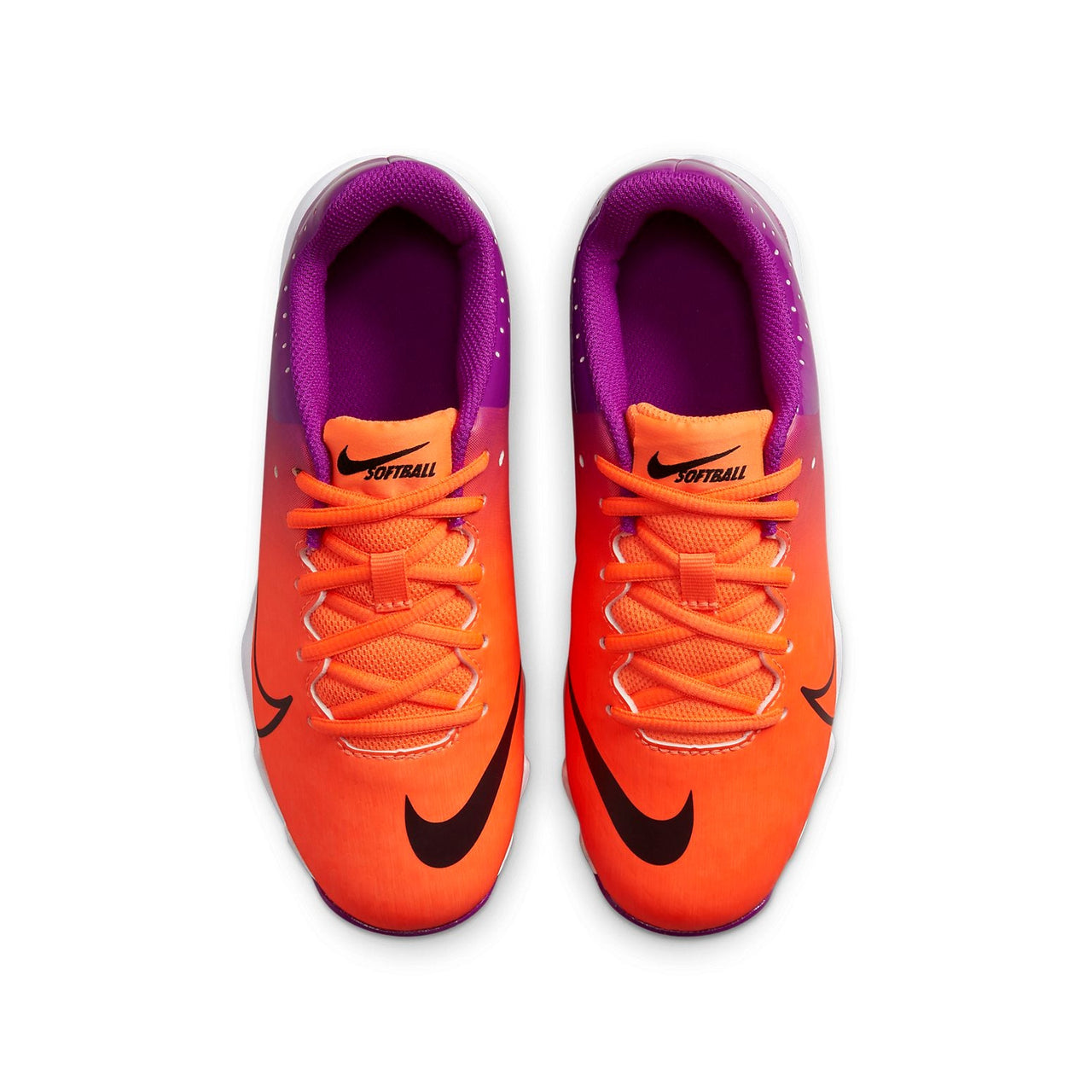 (GS) Nike Hyperdiamond 4 Keystone GG 'Total Orange Vivid Purple' CZ5919-805