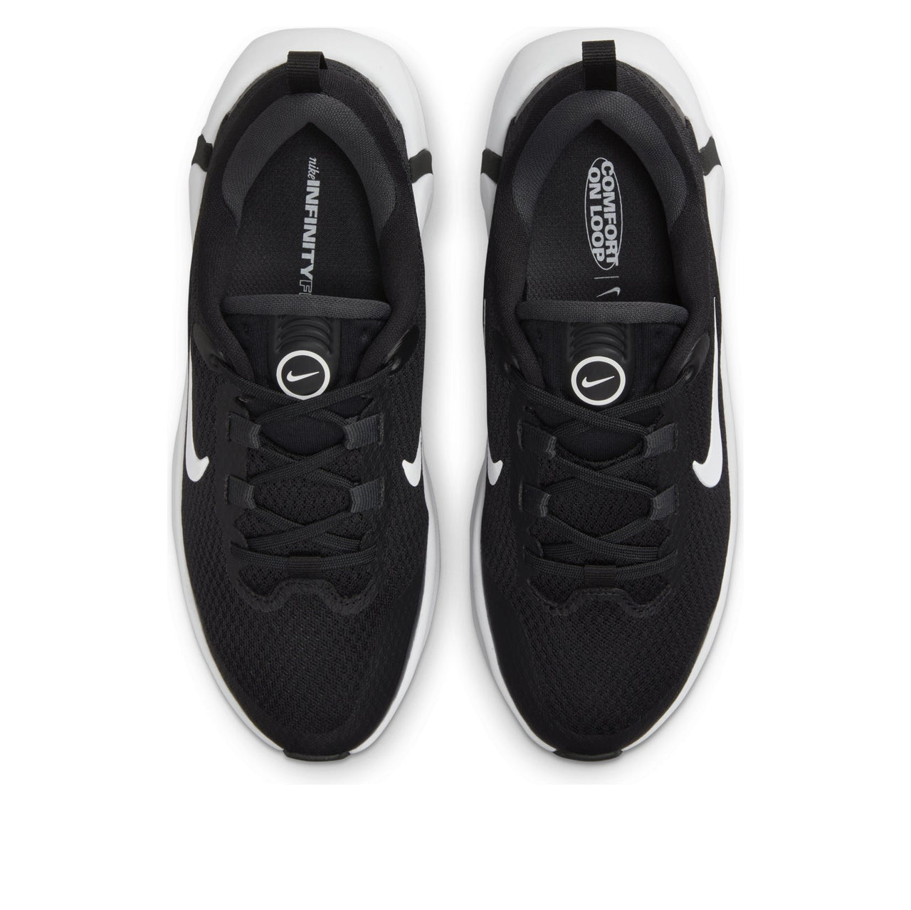 (GS) Nike KIDFINITY Running Shoes 'Black White' FD6058-002