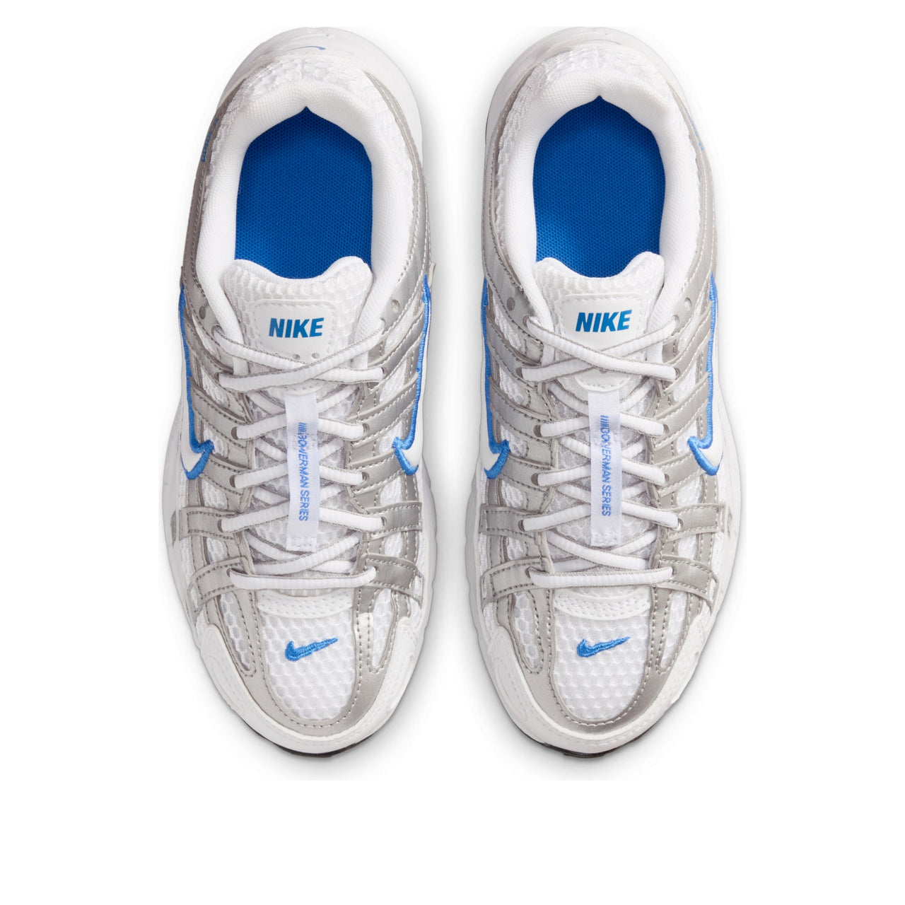 (GS) Nike P-6000 'White Blue Crystal' II6084-100