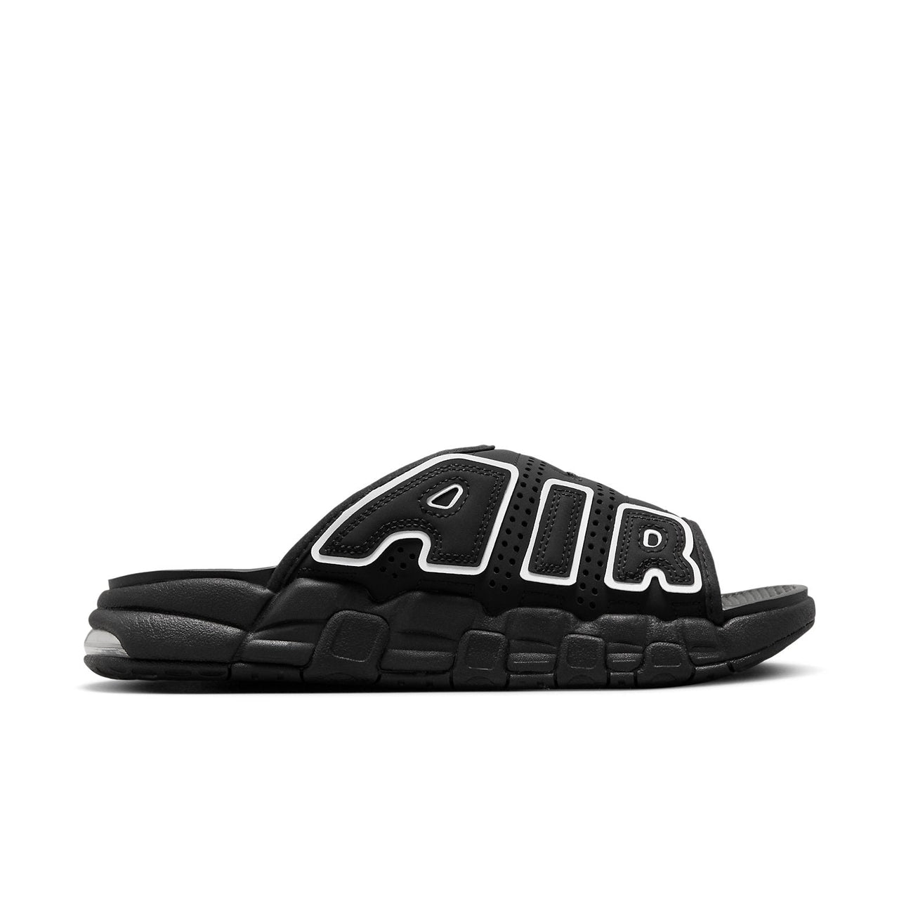 (WMNS) حذاء Nike Air More Uptempo Slide 'OG Black White' FD5983-001