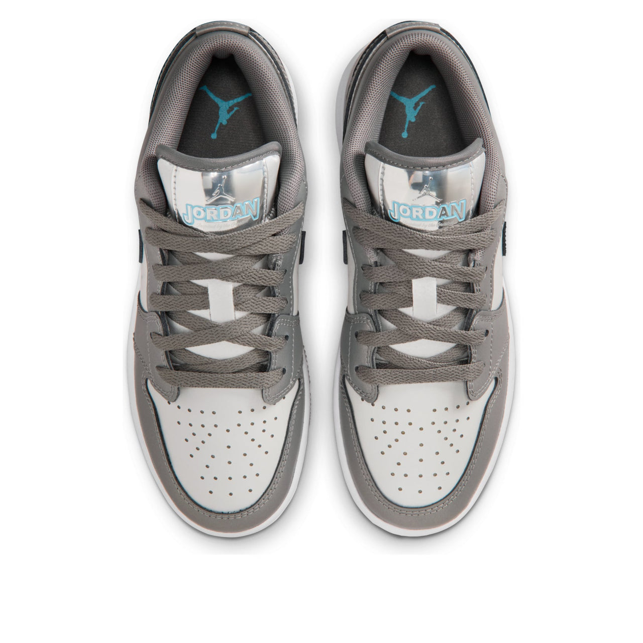 (GS) Air Jordan 1 Low SE 'Flat Pewter Blue Chill' HV4398-014