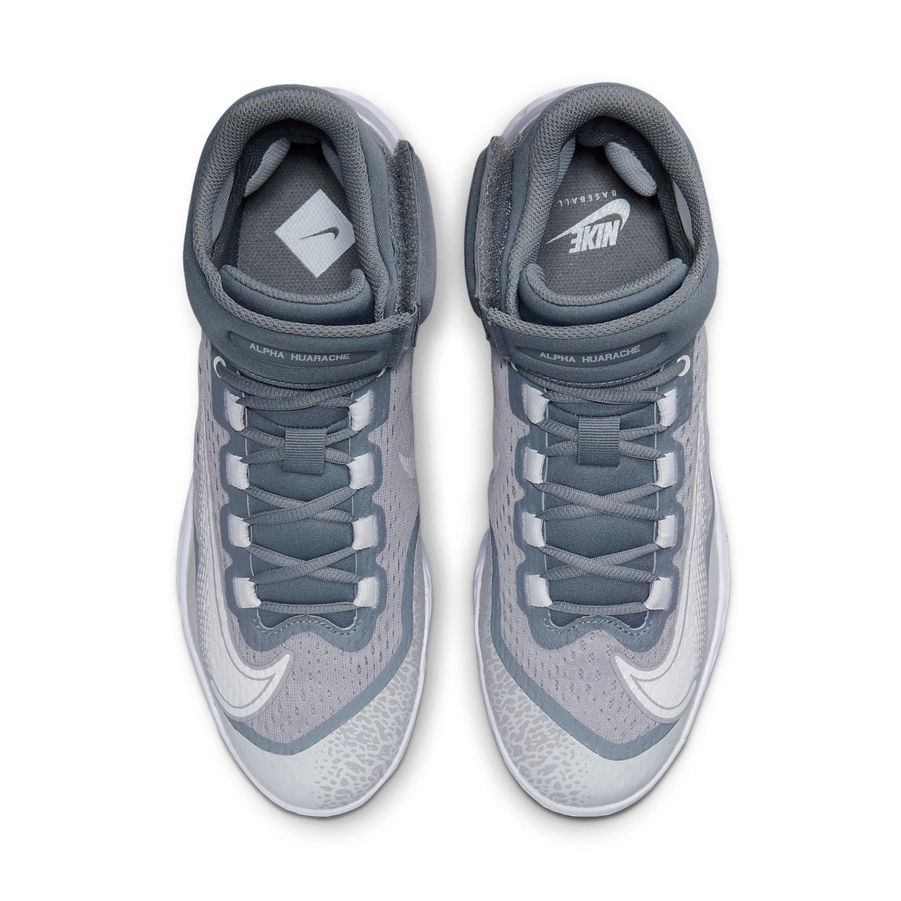 Nike Alpha Huarache Elite 4 Mid 'Wolf Grey White' DJ6520-012