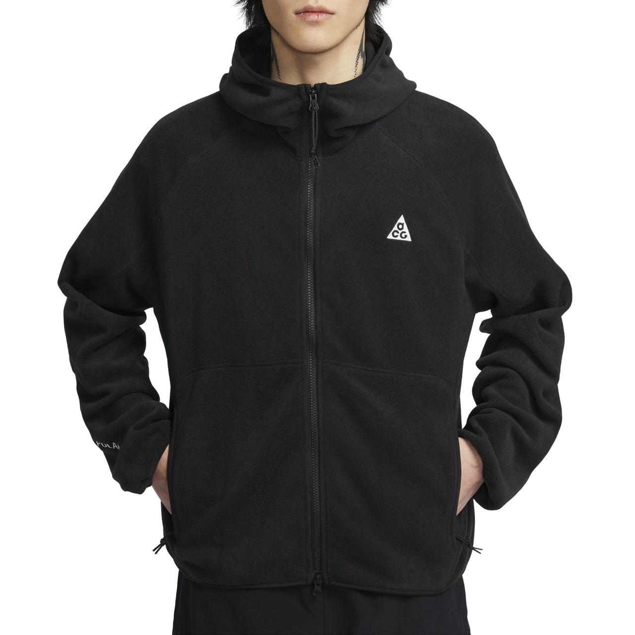 Nike ACG Wolf Tree Full-Zip Hooded Jacket Asia Sizing 'Black' HJ2461-010