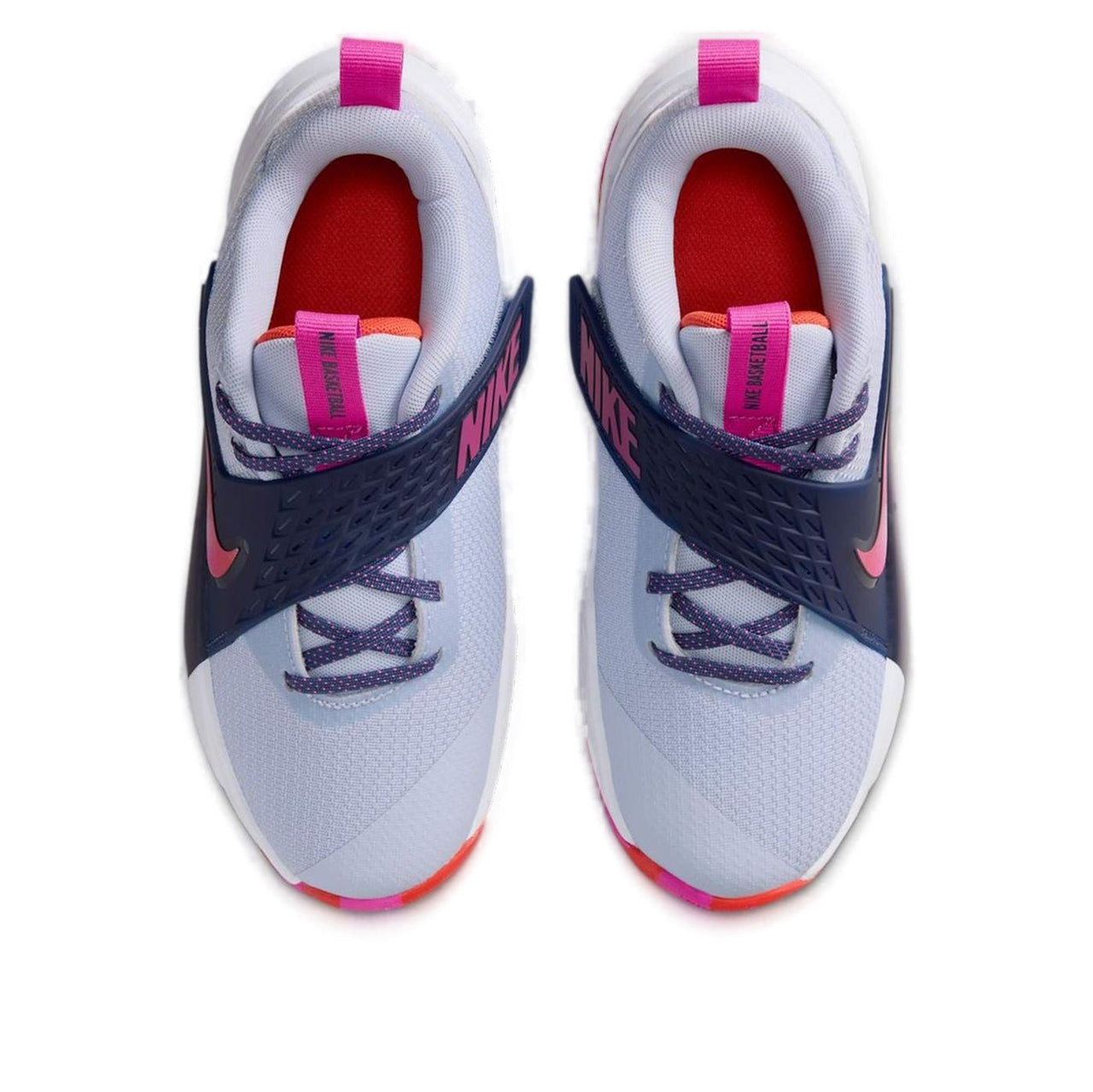 (GS) Nike Team Hustle D12 'Ghost Fire Pink' HF6279-005