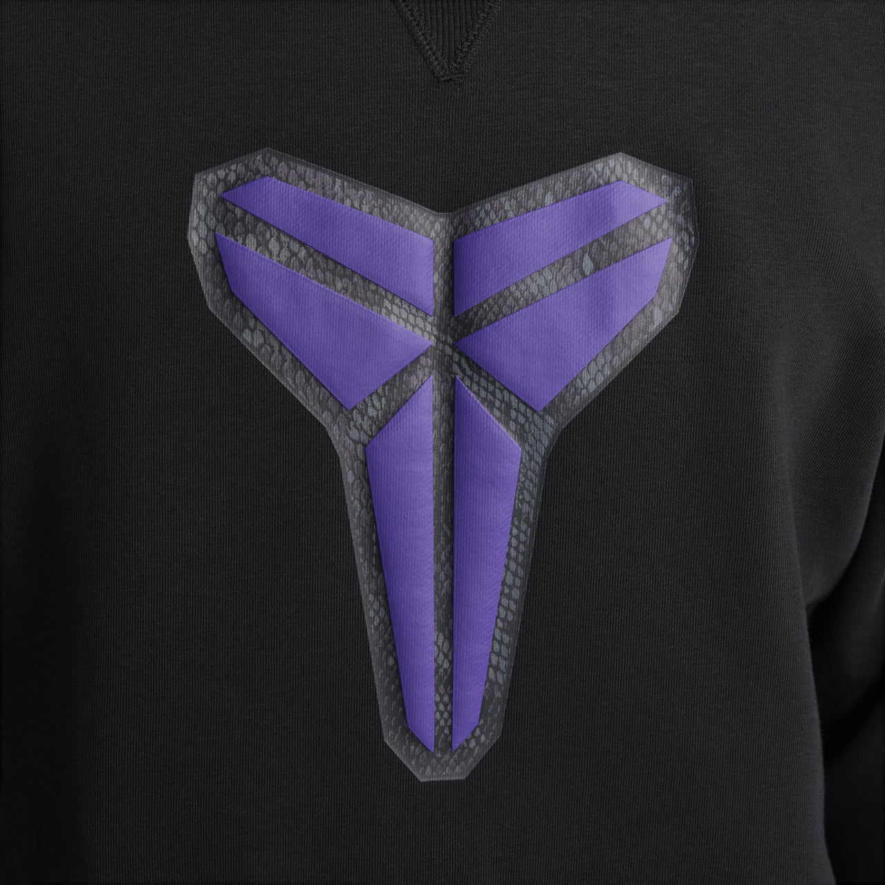 Nike Kobe Dri-FIT Standard Issue Basketball Hoodie Asia Sizing 'Black Field Purple' HF0067-010