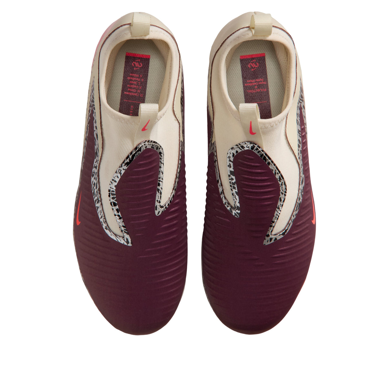 (GS) Nike United Jr. Phantom 6 High Academy 'Burgundy Crush Fossil' IO8481-661