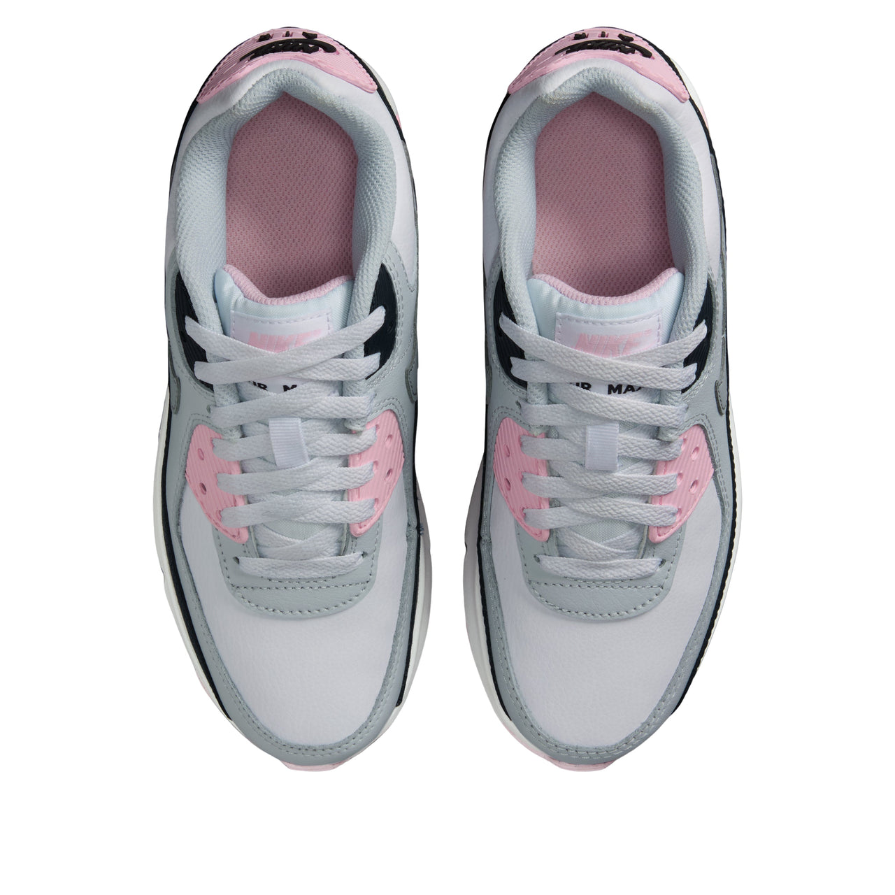 (GS) Nike Air Max 90 LTR 'White Pink Foam Grey' CD6864-134