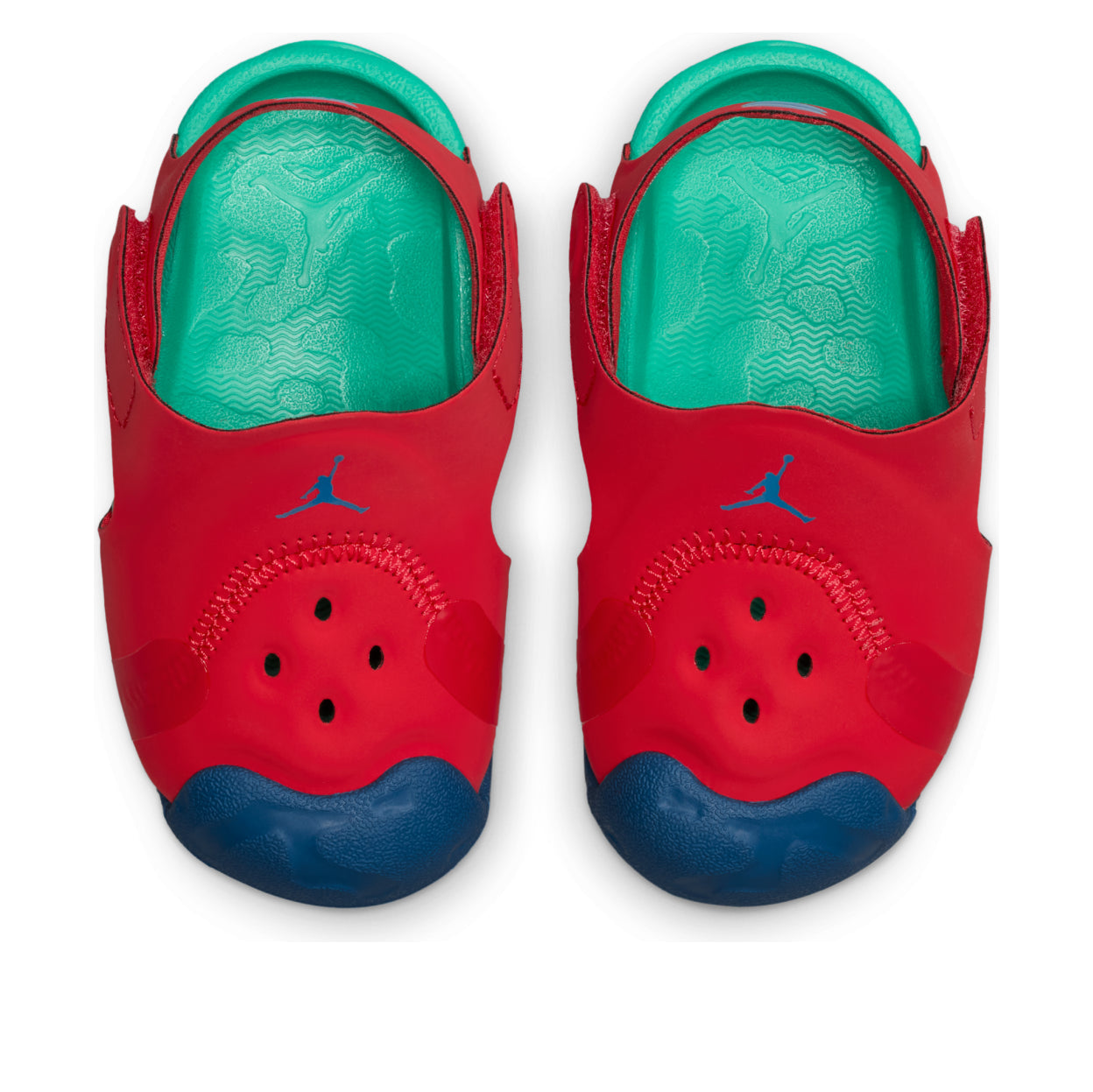 (TD) Jordan OTDR Sandals 'University Red Kinetic Green' HV8553-603