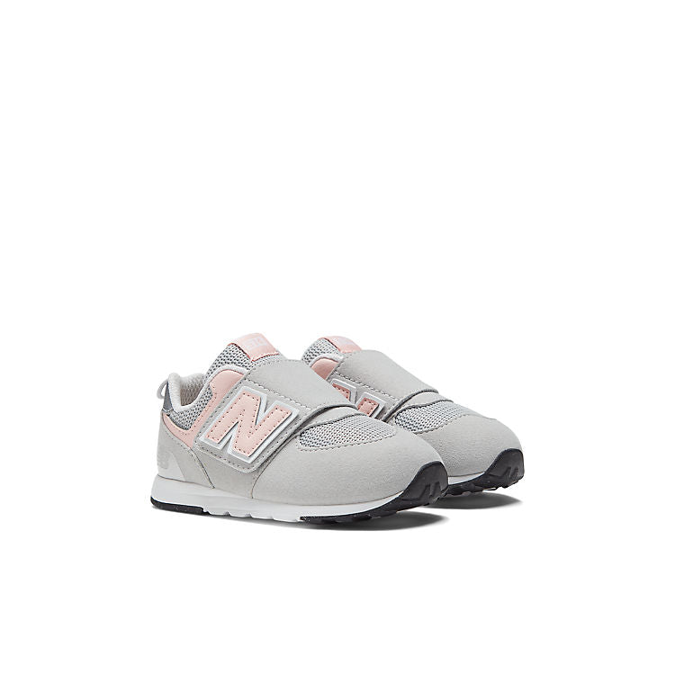 (TD) New Balance 574 New-B Hook & Loop 'Rain Cloud Pink Haze' NW574PK