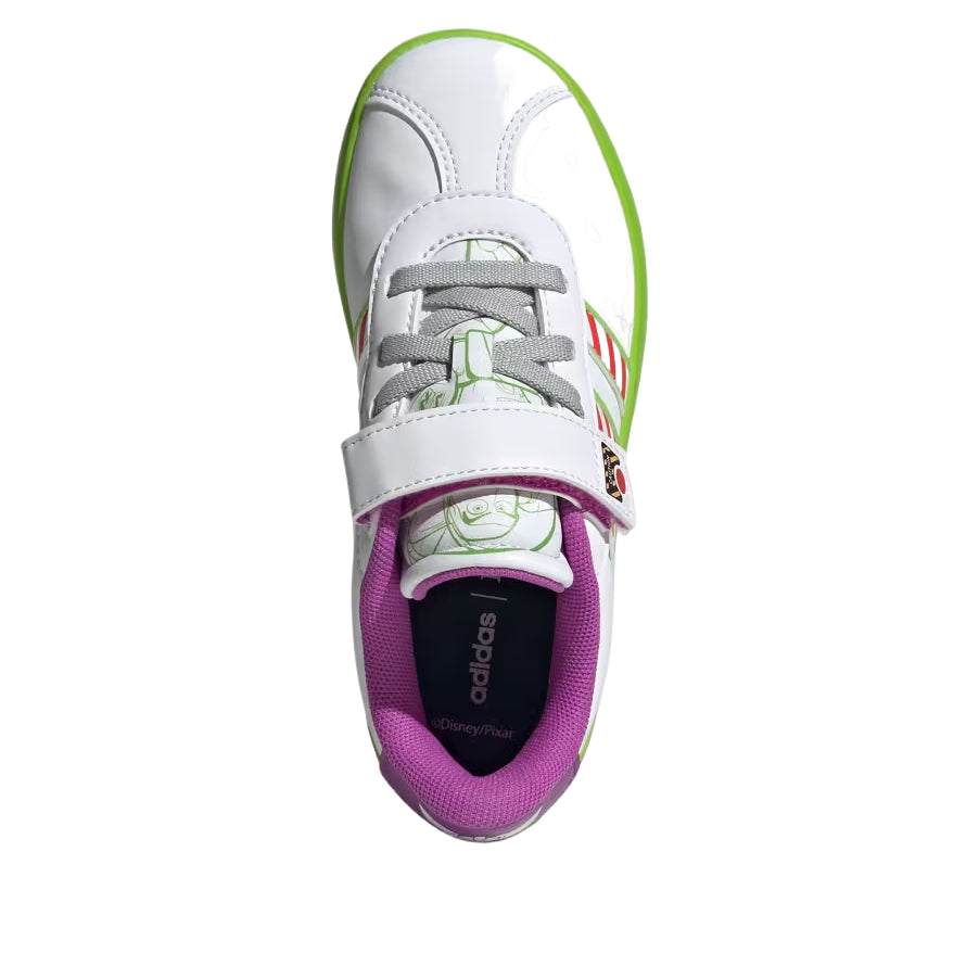 (PS) adidas x Pixar Toy Story VL Court 3.0 'Cloud White Semi Solar Green' JQ4385