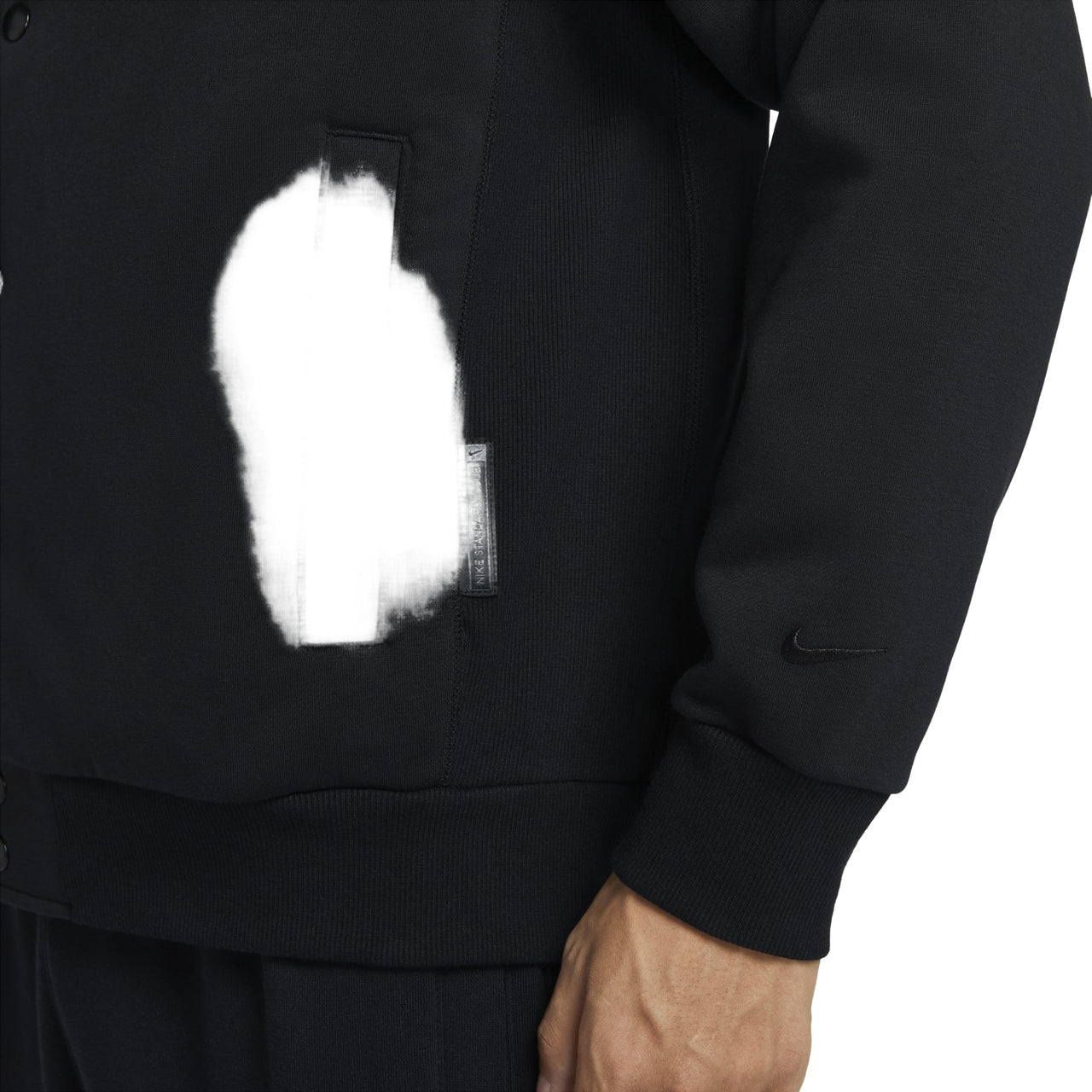 Nike LeBron Standard Issue Therma-FIT Basketball Jacket Asia Sizing 'Black Grey' FZ1035-010