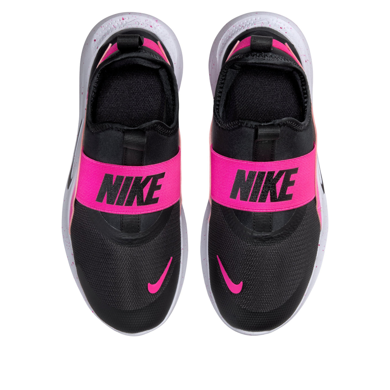 (GS) Nike Flex Runner 4 'Laser Fuchsia White Black' IF2893-604