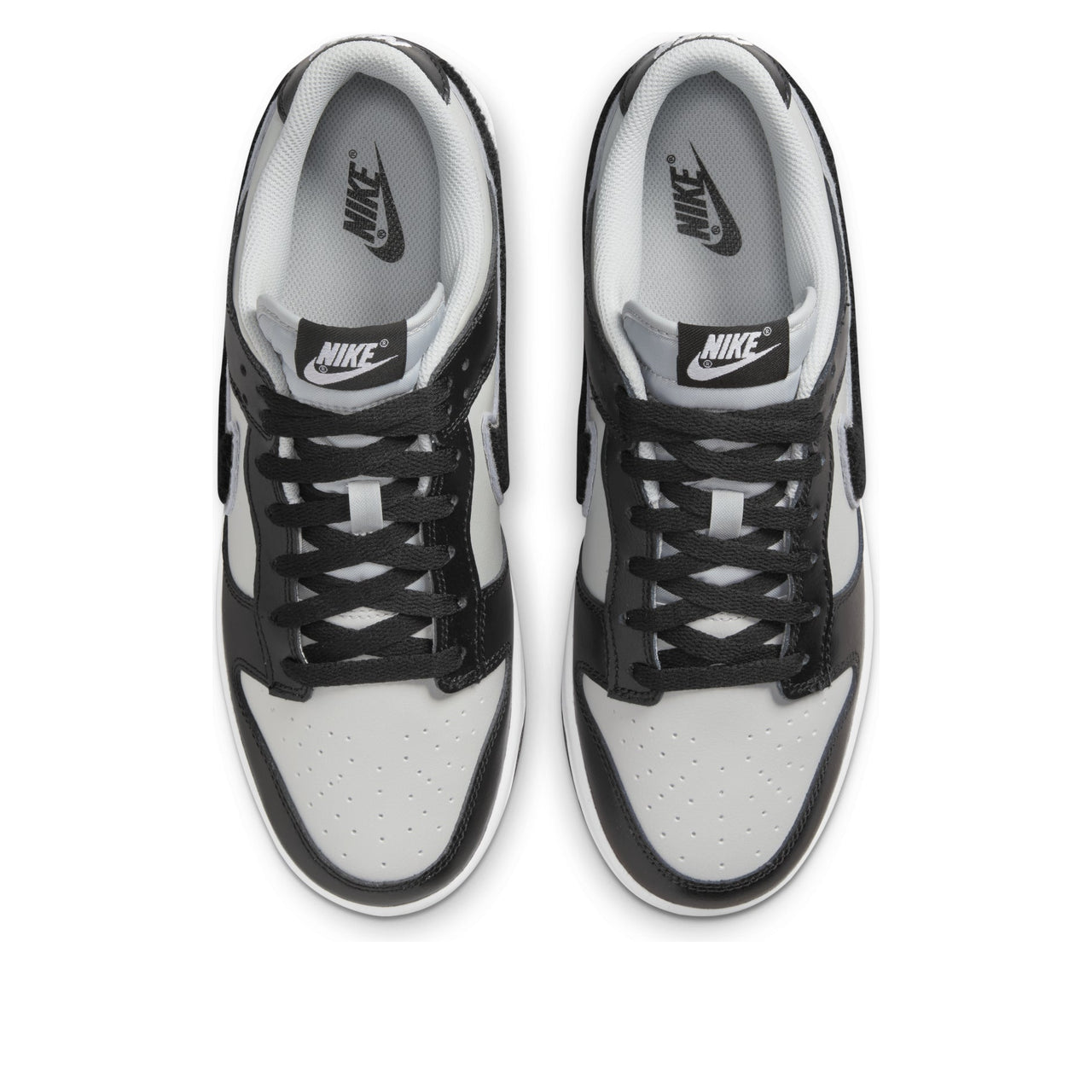 Nike Dunk Low 'Chenille Swoosh - Black Grey Fog' DQ7683-001