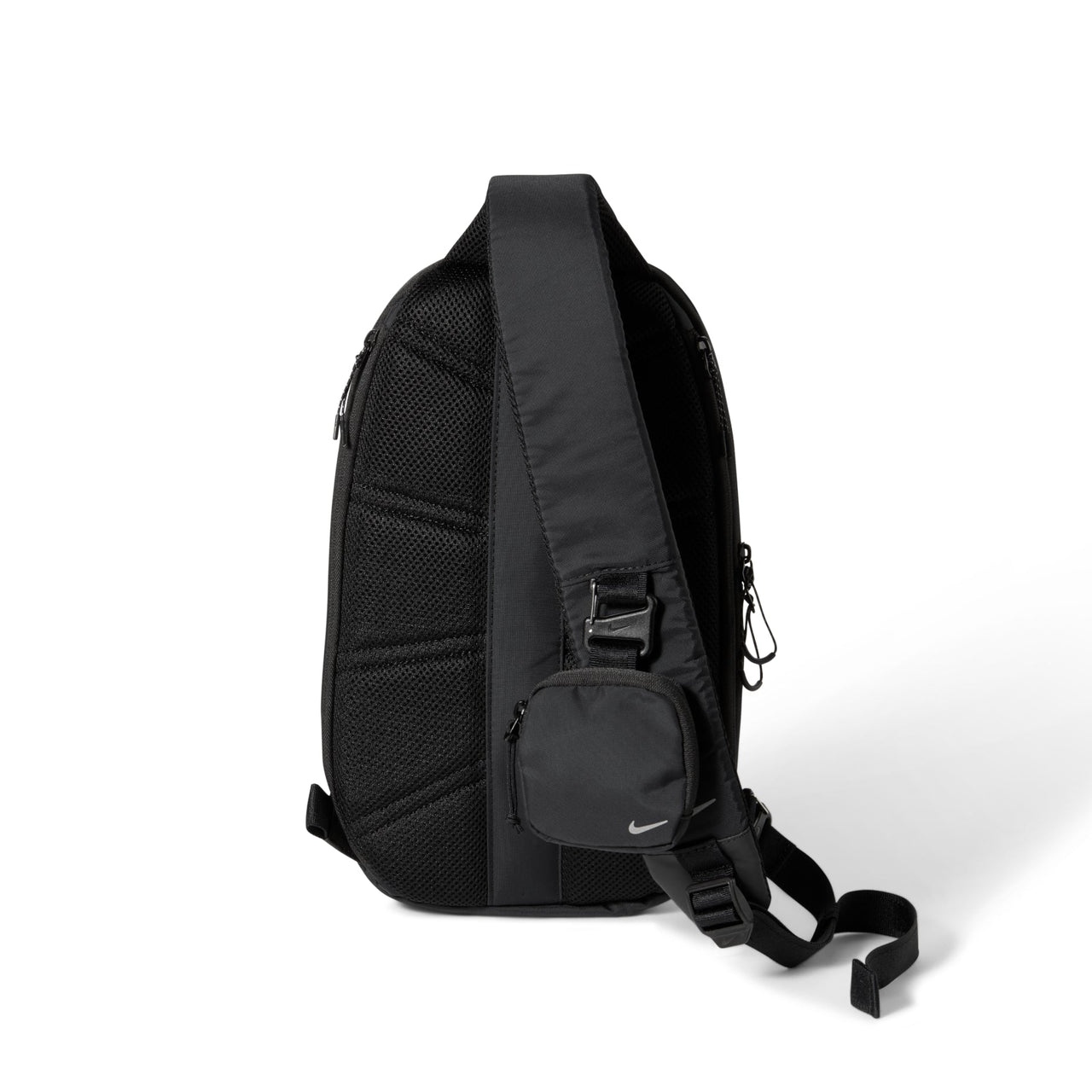 Nike Commute 8L Sling Bag 'Black Black Reflect Silver' IQ1285-010