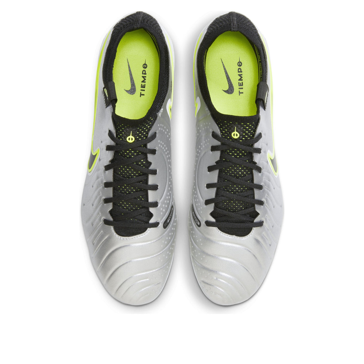 Nike Tiempo Legend 10 Elite FG 'Mad Voltage Pack Silver Black' DV4328-001