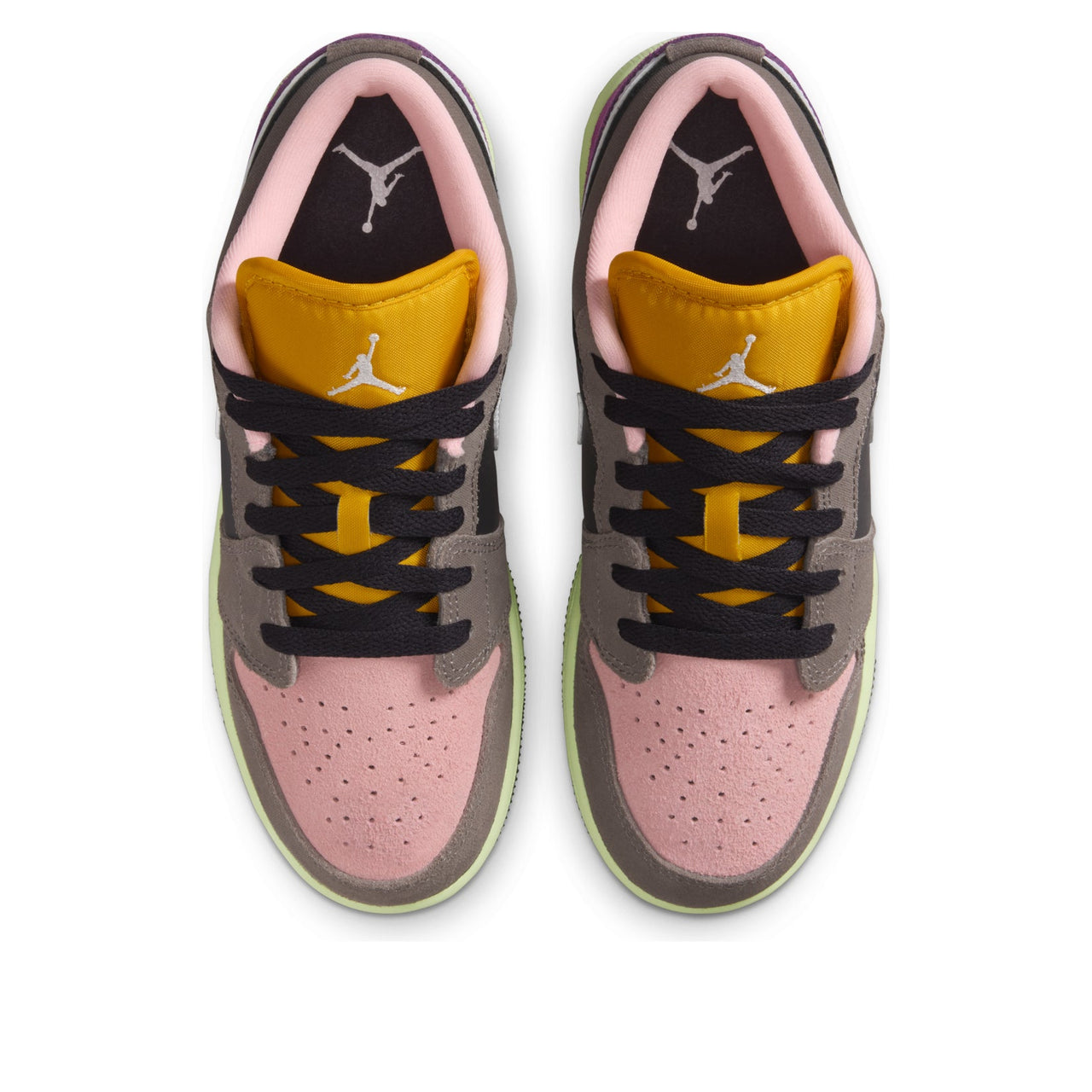 (GS) Air Jordan 1 Low SE 'Brown Pink' HQ2021-005