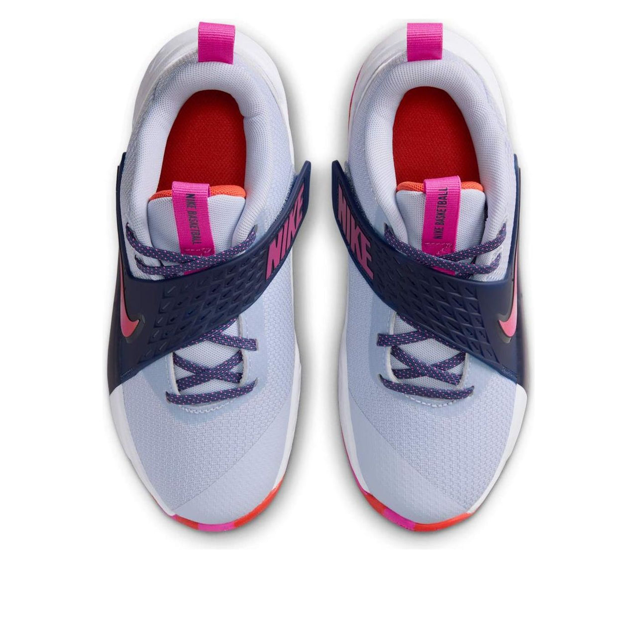 (GS) Nike Team Hustle D12 'Ghost Fire Pink' HF6279-005