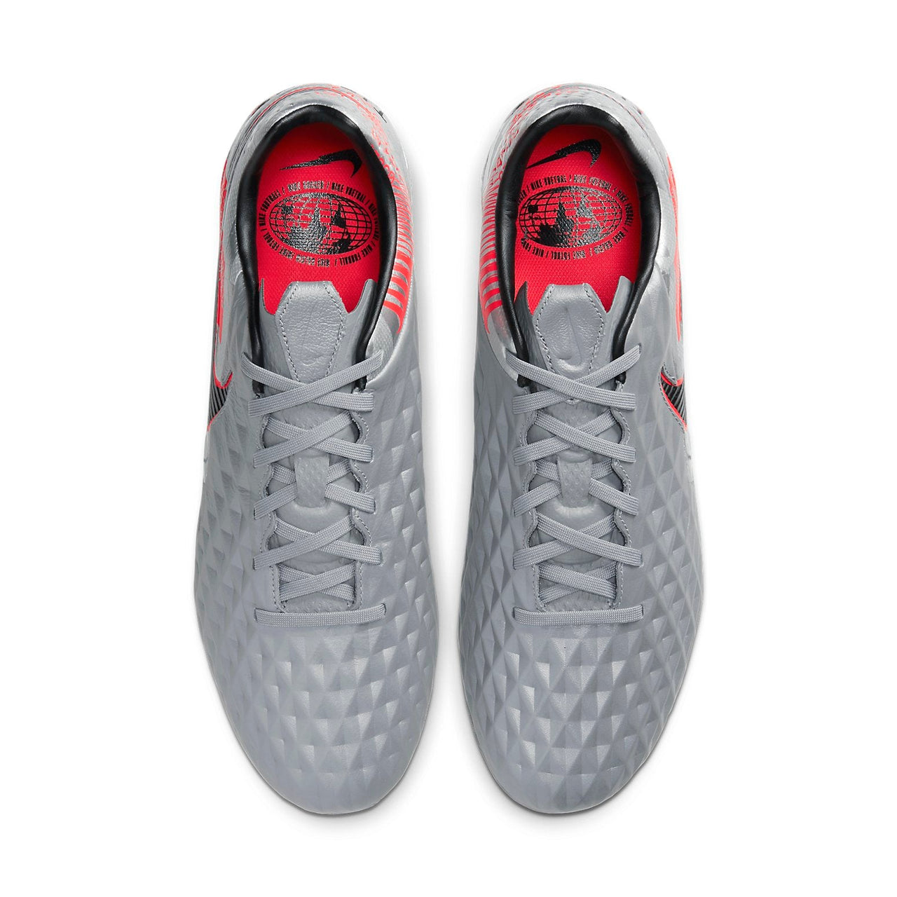 Nike Tiempo Legend 8 Pro FG 'Metallic Grey Crimson' AT6133-906
