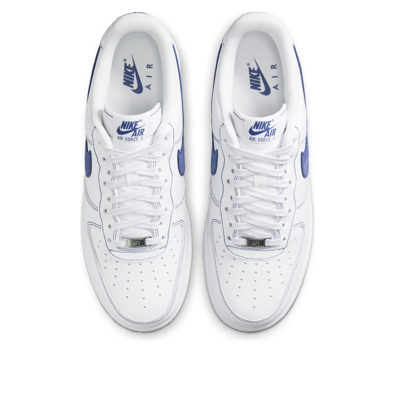 Nike Air Force 1 Low '07 LV8 'White Deep Royal Blue' HQ2037-100