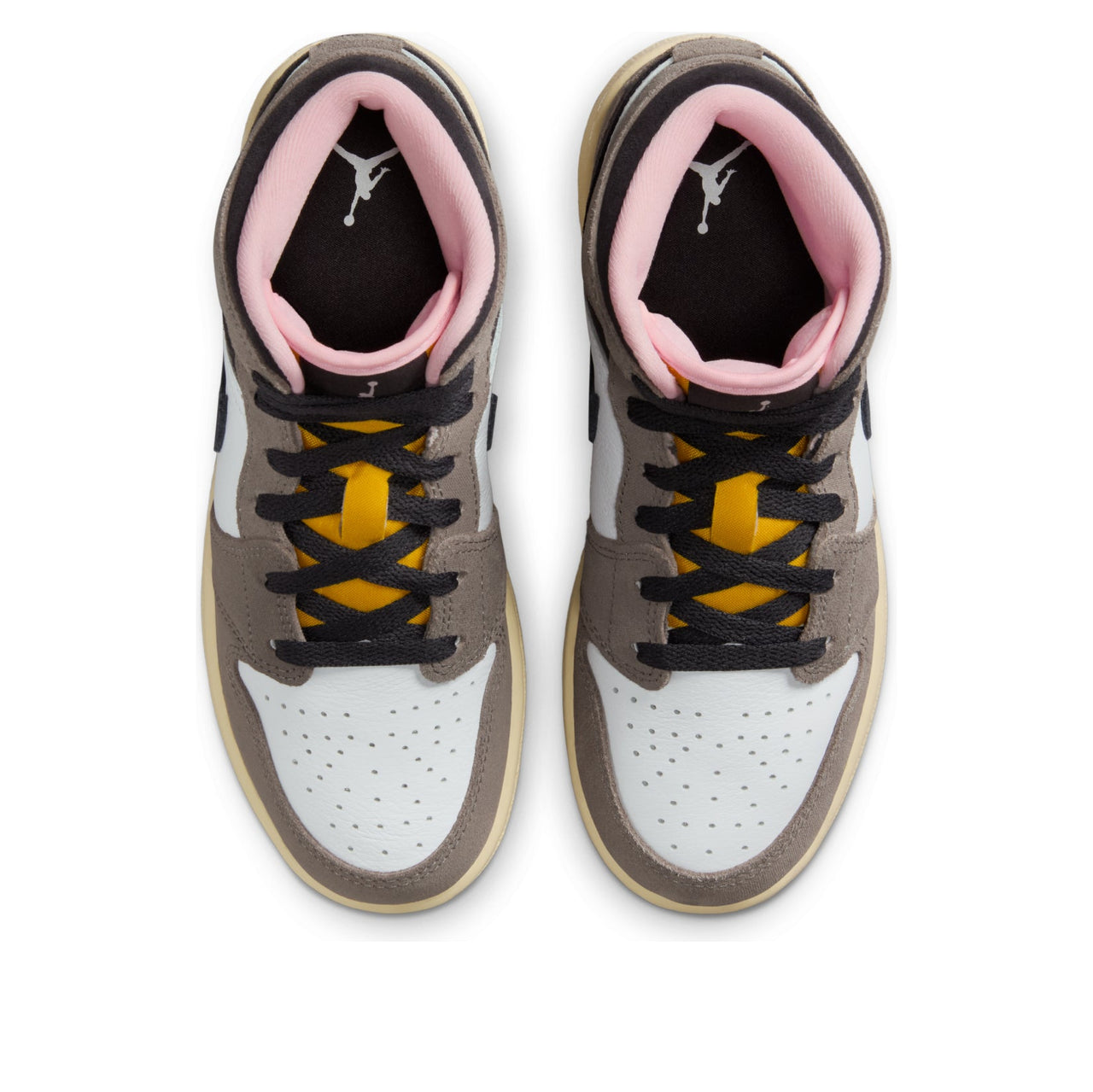 (GS) Air Jordan 1 Mid SE 'White Cave Stone' HQ2014-100