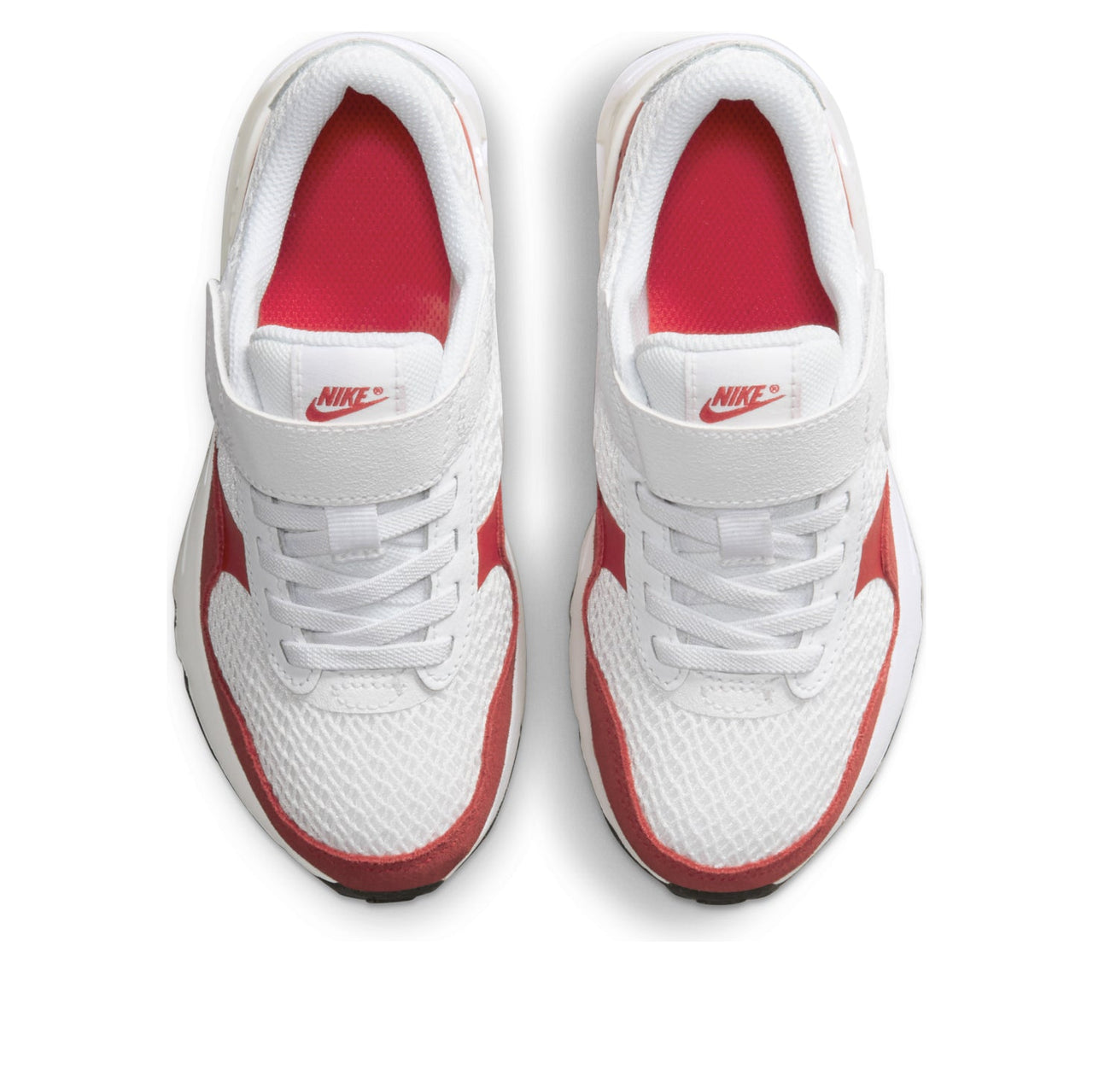 (PS) Nike Air Max SYSTM Shoes 'White University Red' DQ0285-108