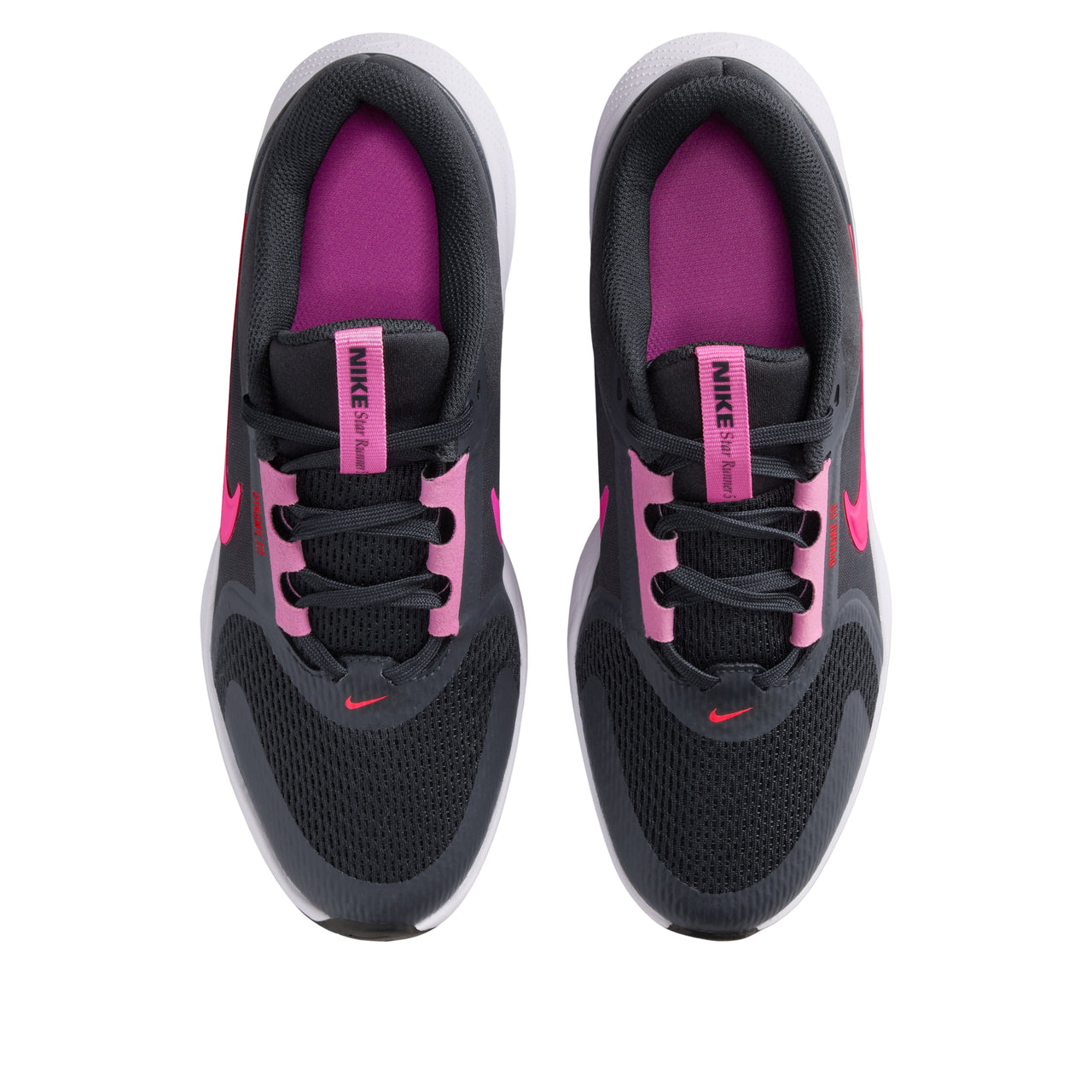 (GS) Nike Star Runner 5 'Off Noir Playful Pink Bright Crimson' HF7004-005
