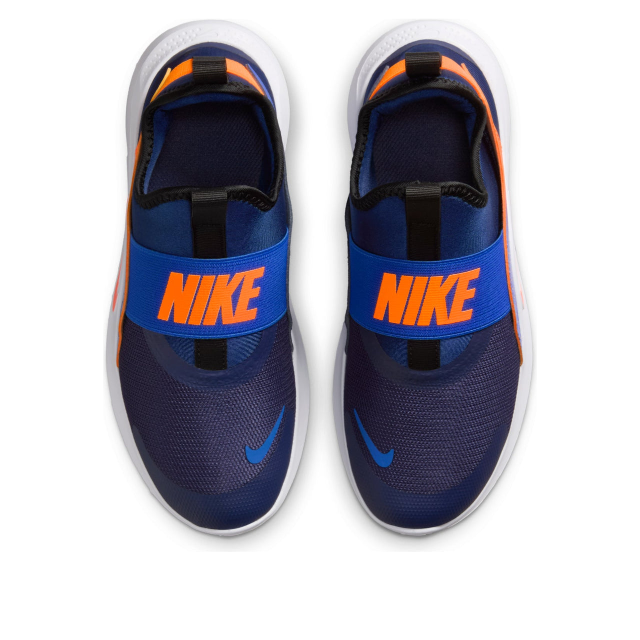 (GS) Nike Flex Runner 4 'Midnight Navy Total Orange Royal' IF2893-401