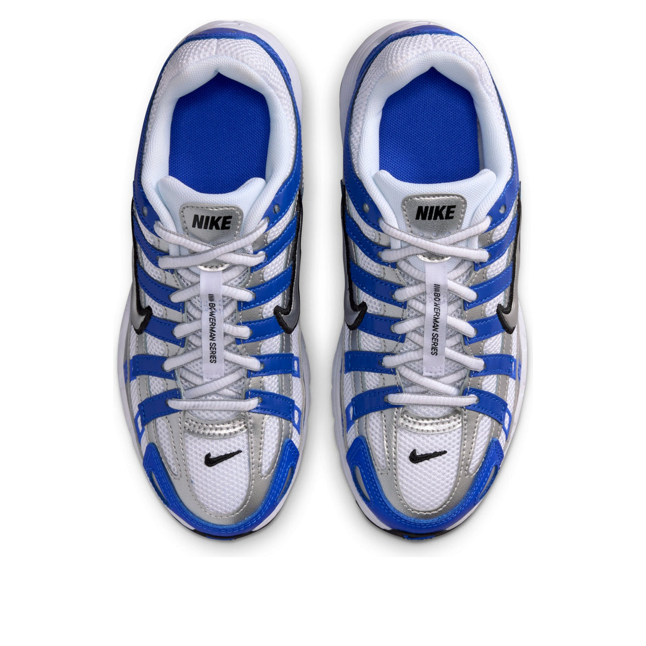 (GS) Nike P-6000 'Racer Blue Metallic Silver' HV5064-402
