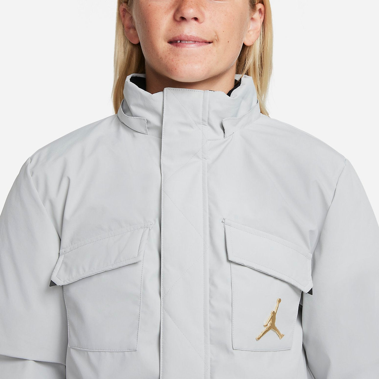 (PS) Air Jordan Hooded Down Coat 'White' DO3633-225