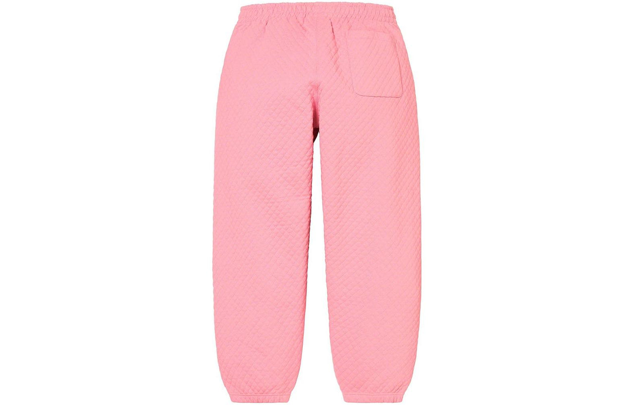 Supreme SS23 Week11 MIicro Quilted Sweatpants 'Pink' SUP-SS23-200