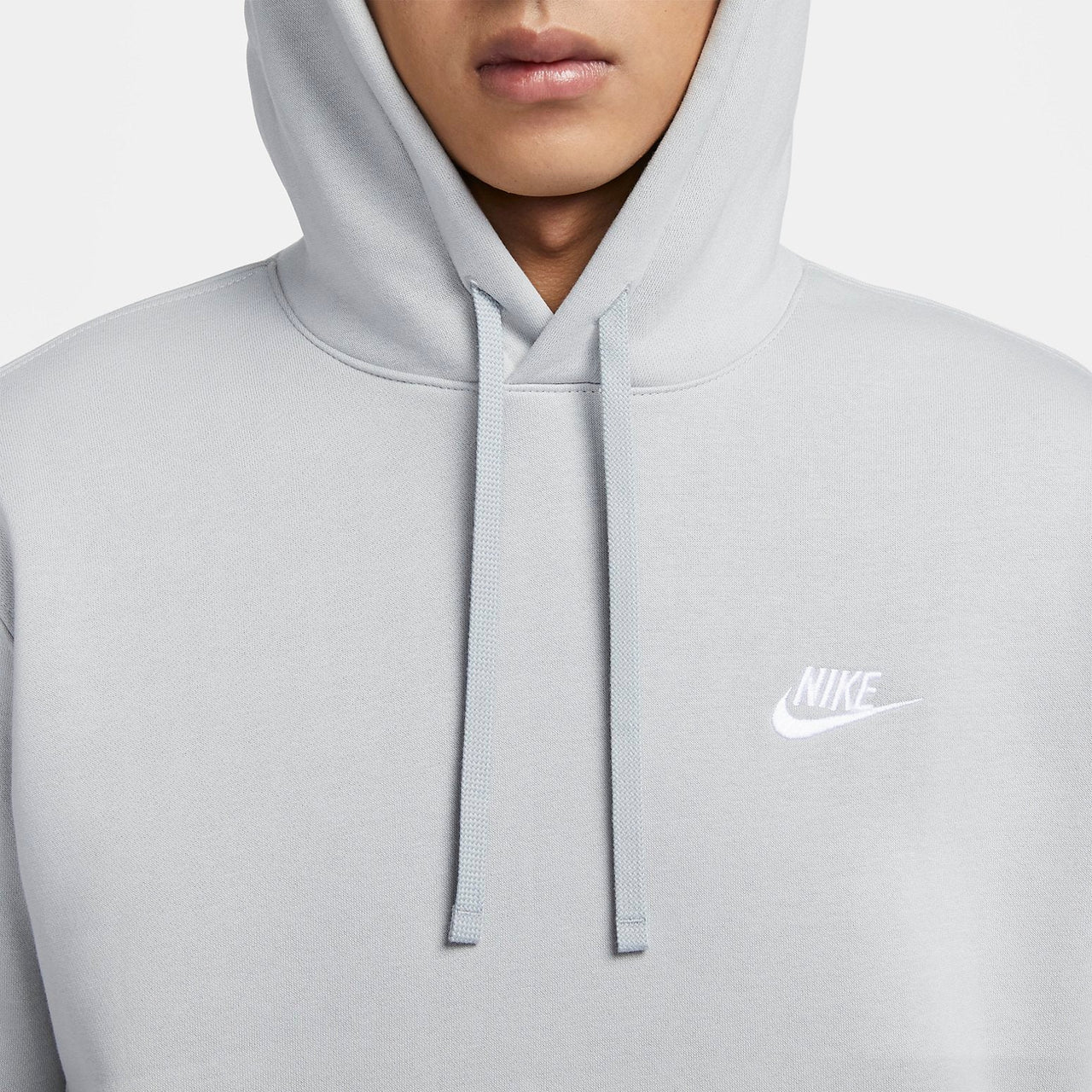 Nike Sportswear Club Fleece Pullover Hoodie 'Grey' BV2655-077