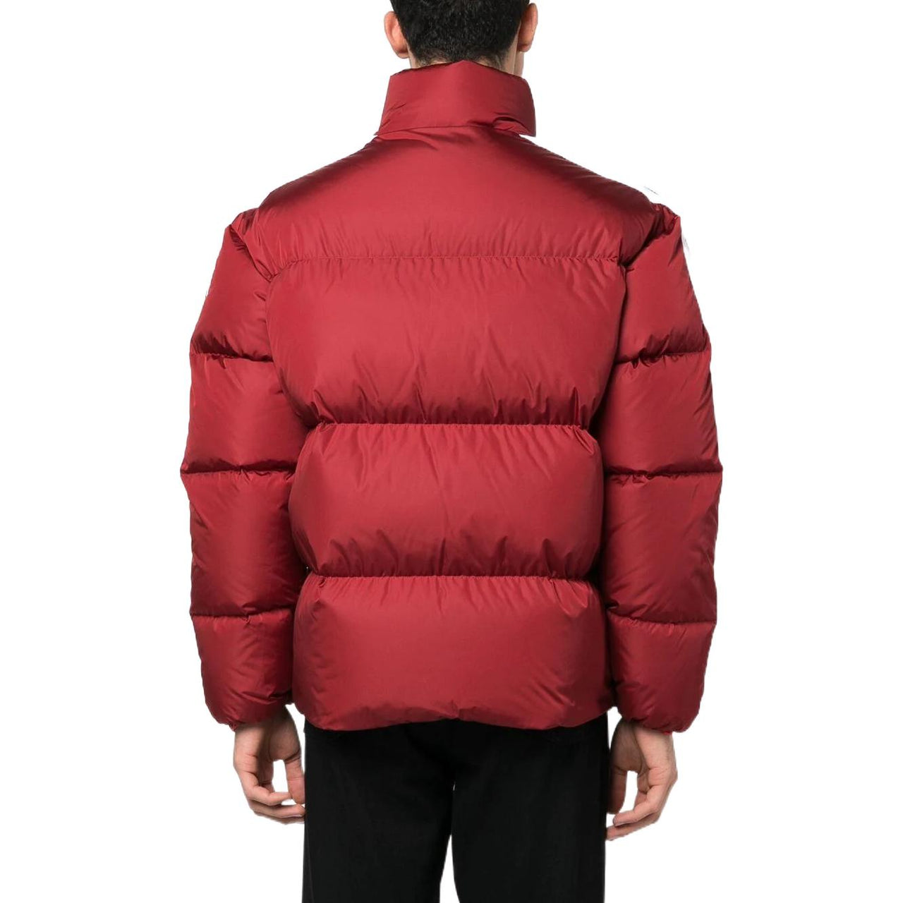 Palm Angels FW22 Classic Track Down Jacket 'Red White' PMED019C99FAB0012501