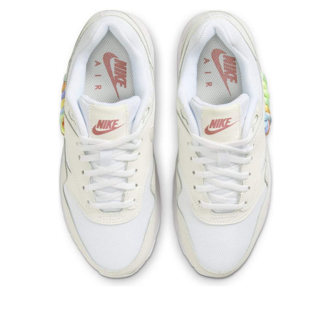 (GS) Nike Air Max 1 SE 'Rainbow Lace Swoosh' FN4782-100
