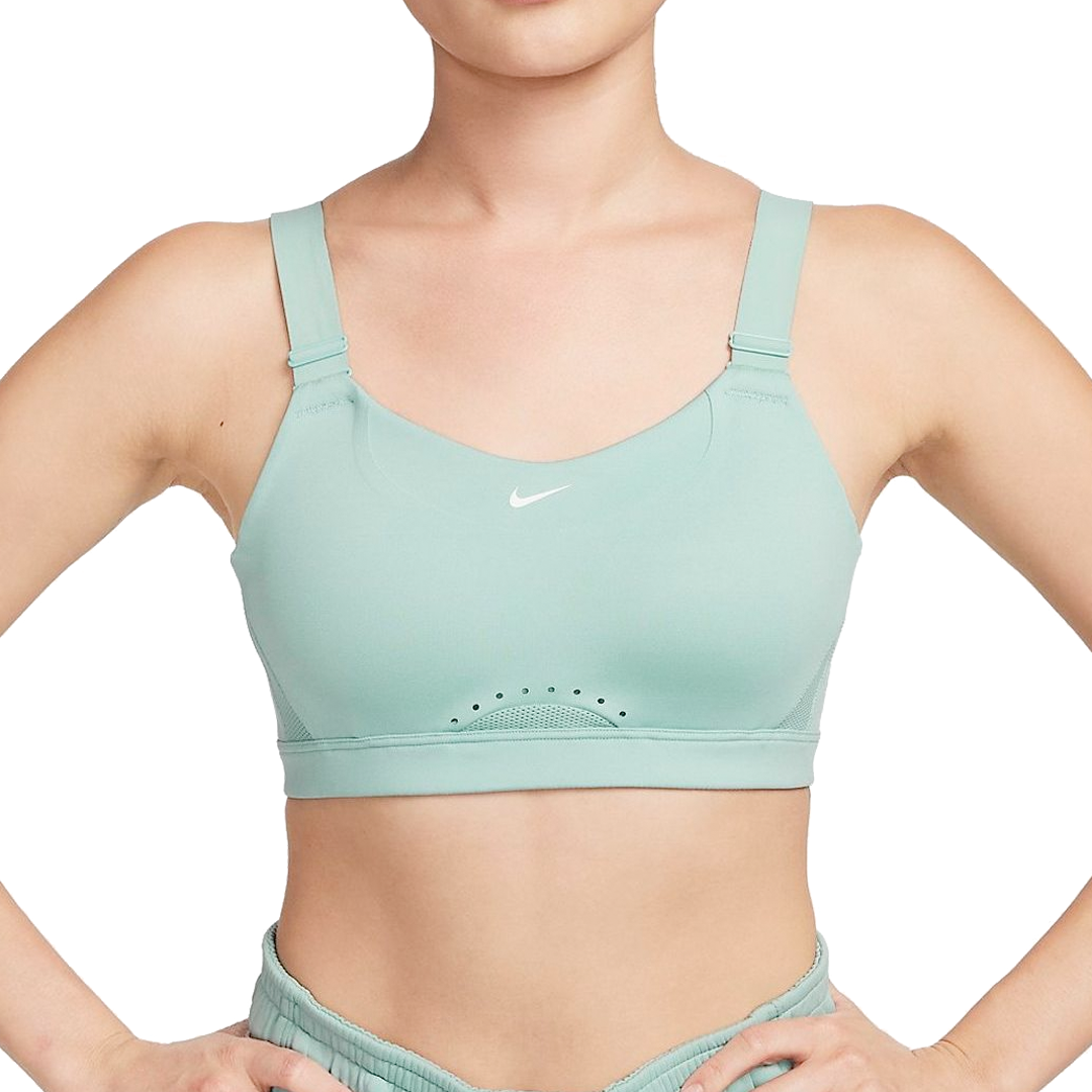 (WMNS) Nike Alpha High-Intensity Support Quick-Dry Padded Sports Bra 'Green Lake' DD0431-309