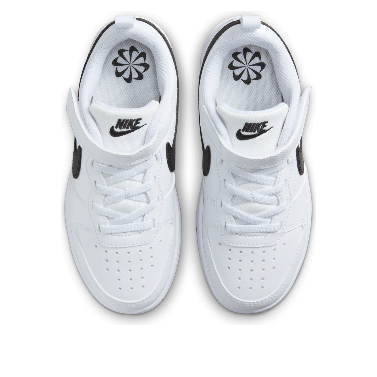 (PS) Nike Court Borough Low Recraft 'Summit White Black' DV5457-104
