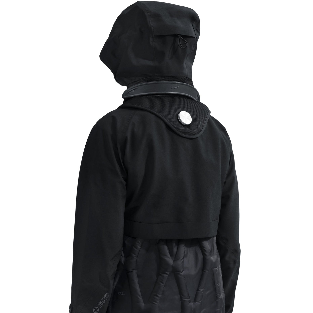 Nike x NOCTA CODE Hooded Jacket 'Black Gunmetal' HQ4477-010