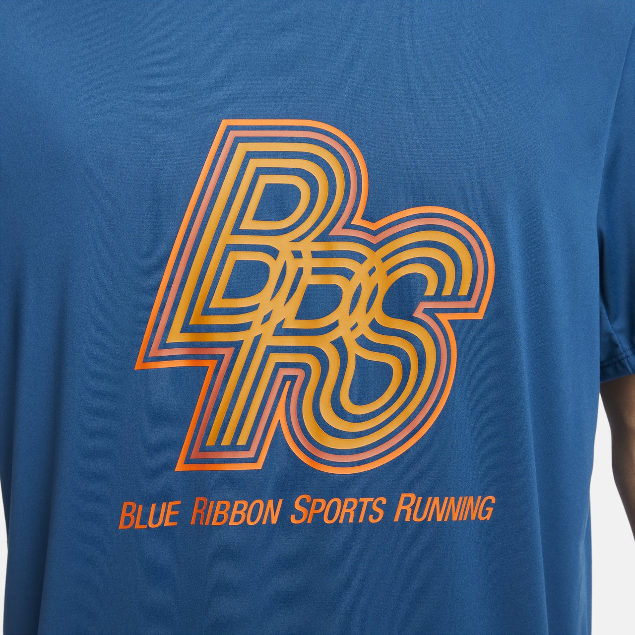Nike Running Energy Rise 365 Dri-FIT Short-Sleeve Top 'Court Blue Orange' FN3295-476