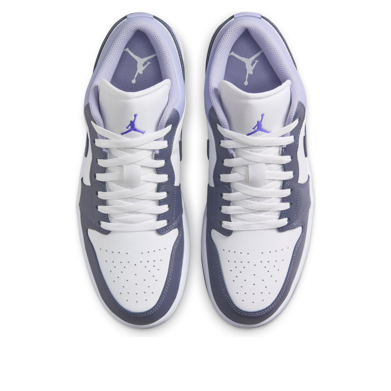 Air Jordan 1 Low 'White Purple' 553558-145