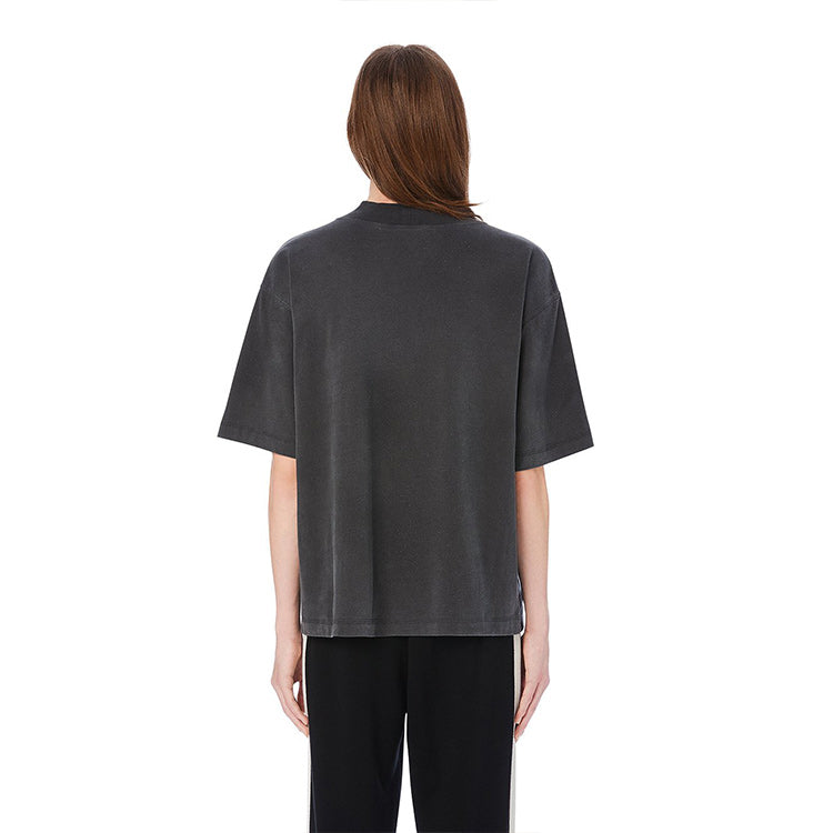 Men's PALM ANGELS Pattern Short Sleeve Black PMAA054E20JER0041055