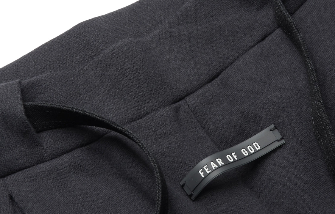 Fear of God Terry Drawstring Shorts 'Black' FOG-SS20-73