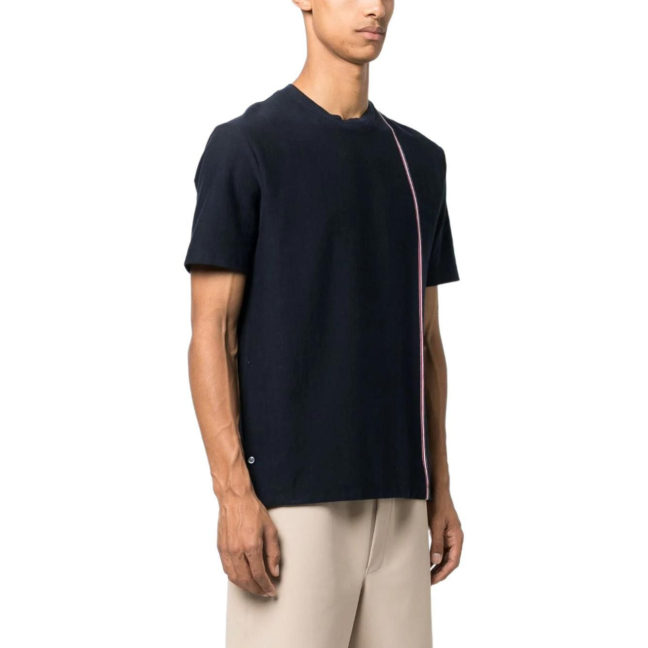 THOM BROWNE Short Sleeve T-Shirt 'Navy' MJS252A-J0138-415