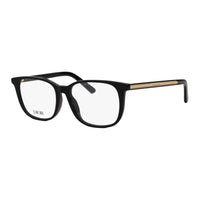 DIOR Plastic Metal Rectangular Eyeglass Frames Unisex Black