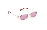 MIU MIU Eyewear Logo lettering Oval frame Sunglasses