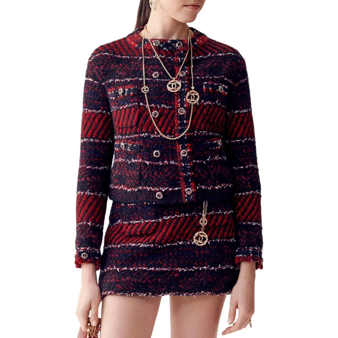 CHANEL 1986 1988 Tweed Cardigan