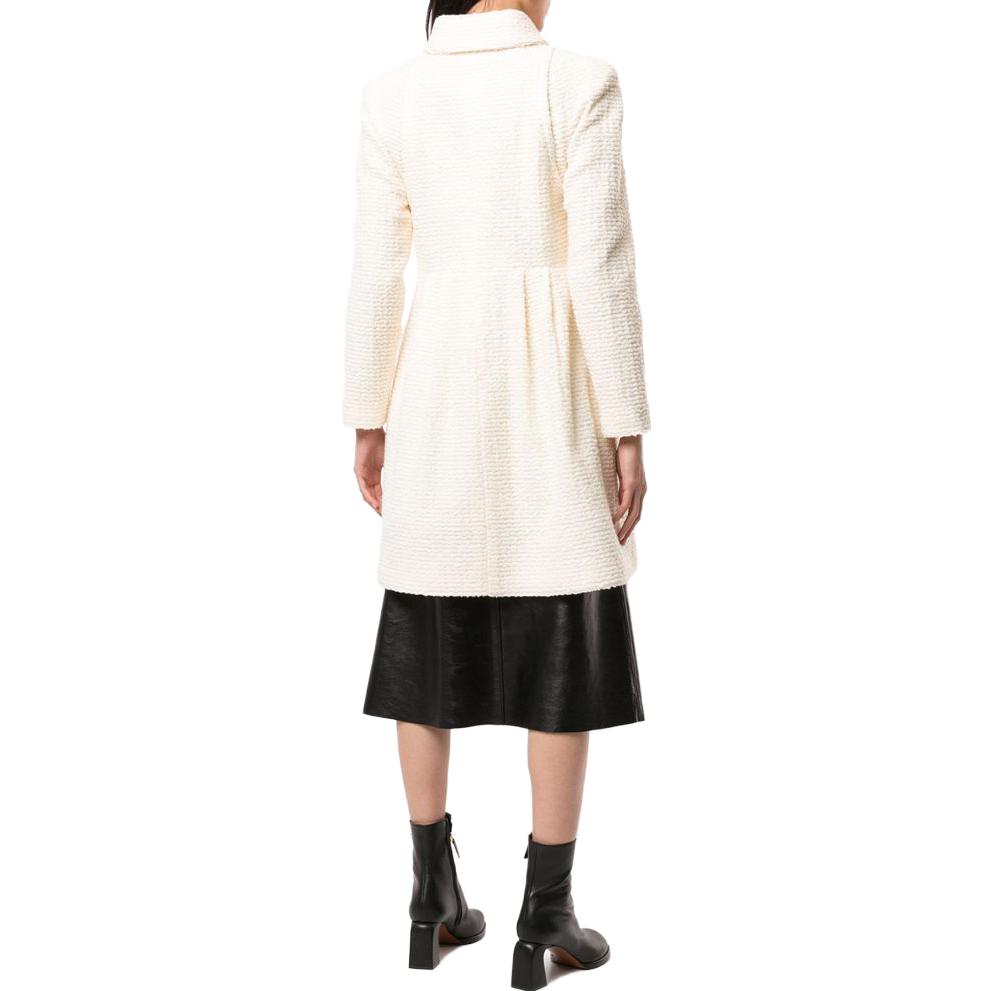 CHANEL 1990s Double breasted Bouclé Coat