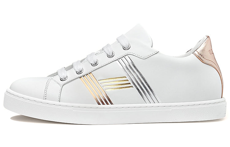 HERMES Avantage Low-Top Skateboard Shoes Women's White