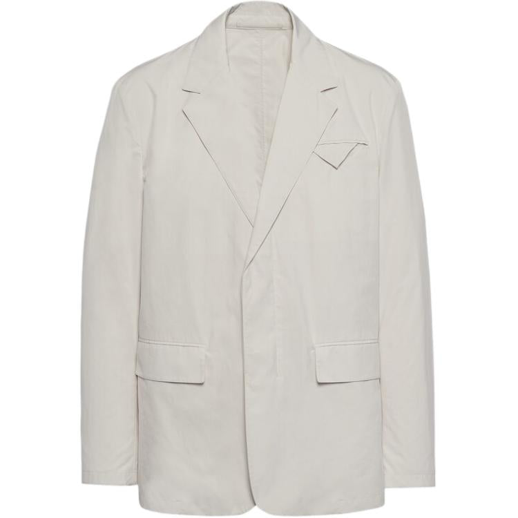 PRADA Business Suits Coats Men's Chalk White